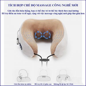 Gối massage cổ vai gáy hiệu quả mỗi ngày