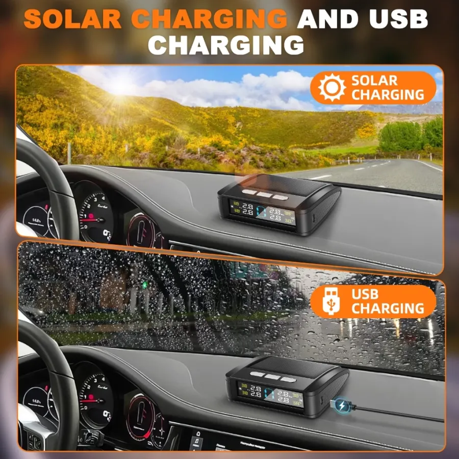 Bộ cảm biến áp suất lốp 4 bánh xe van ngoài Tpms