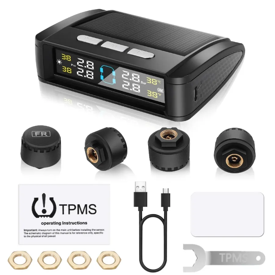 Bộ cảm biến áp suất lốp 4 bánh xe van ngoài Tpms